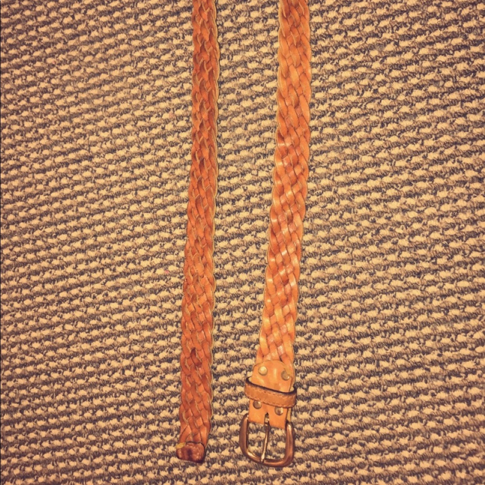 Braided belt